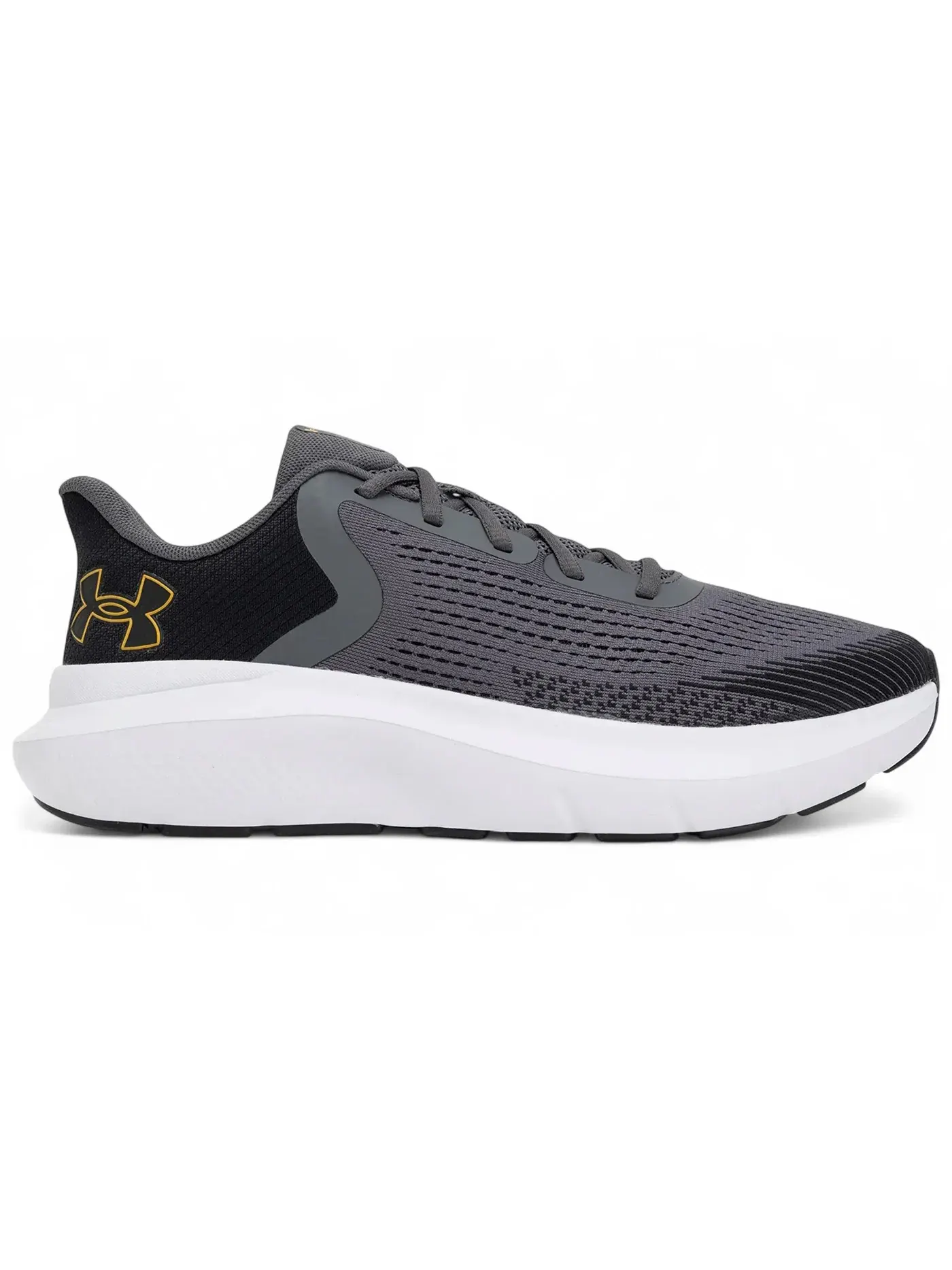 Мужские кроссовки для бега Under Armour Charged Rogue 5 — изображение 1 из 1, черный/золотистый