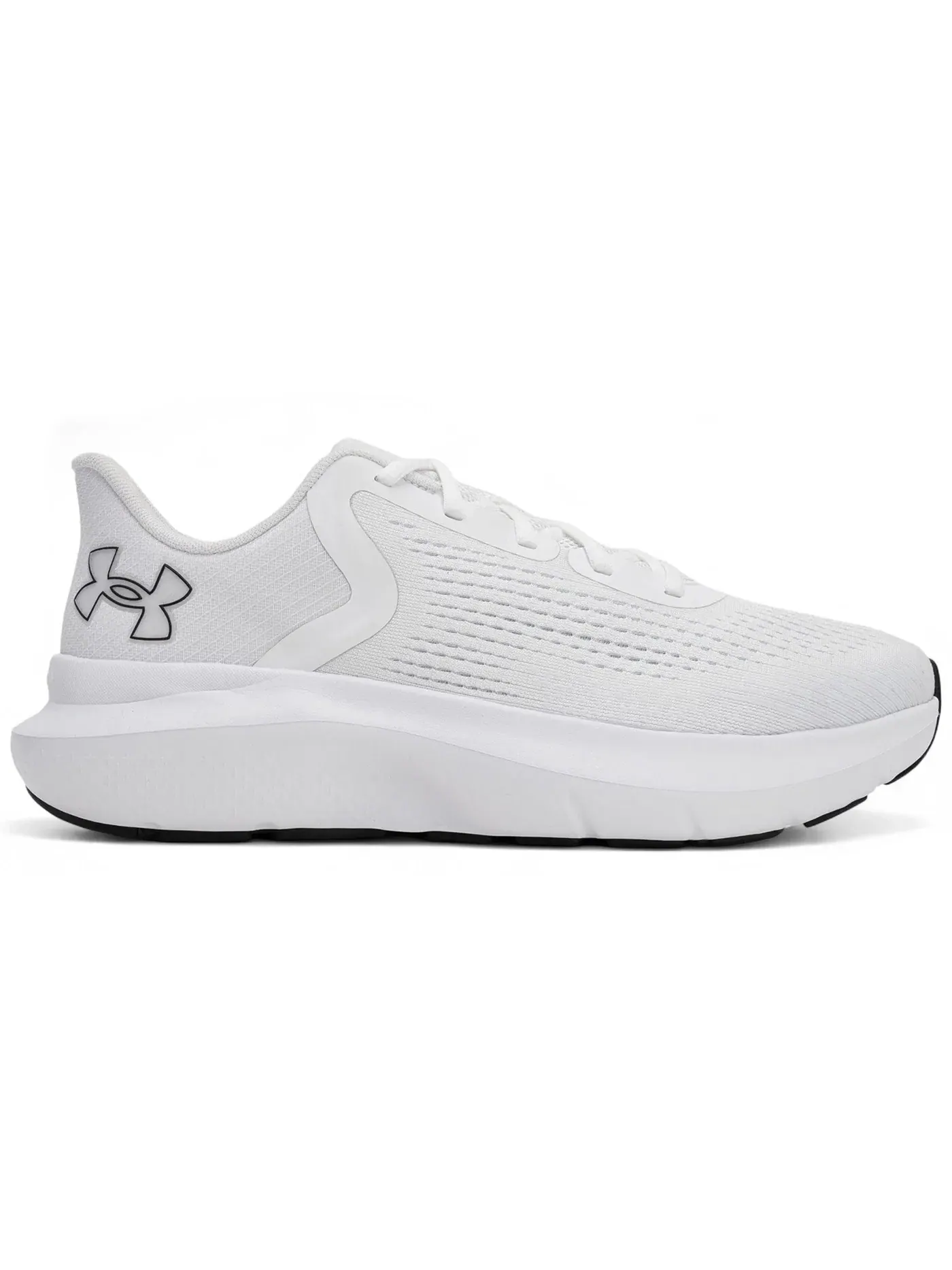 Мужские кроссовки для бега Under Armour Charged Rogue 5 — изображение 1 из 1, белый/белый/черный