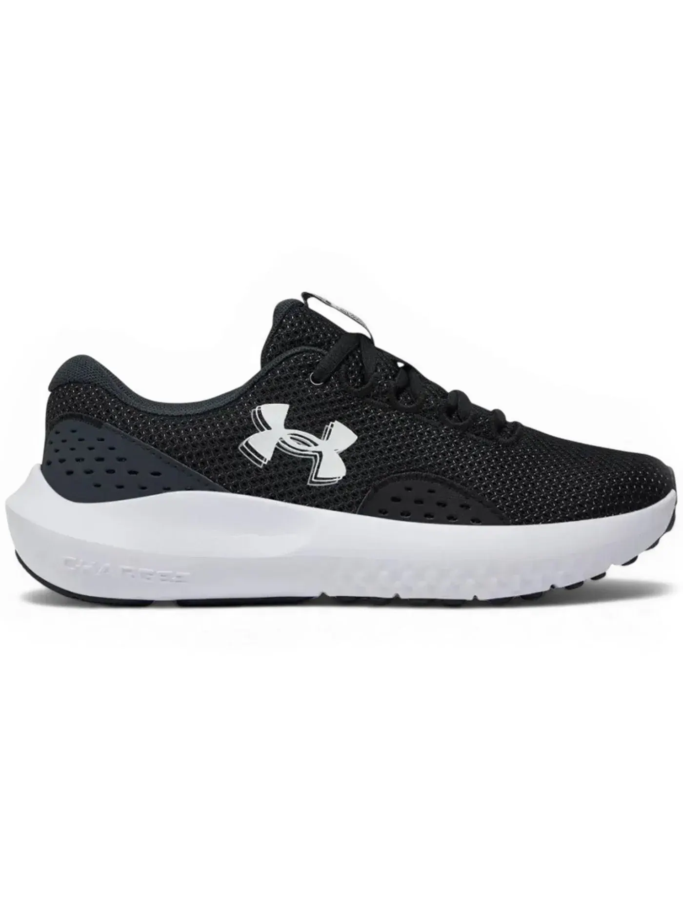 Женские кроссовки для бега Under Armour Charged Surge 4 — изображение 1 из 1, черный//белый