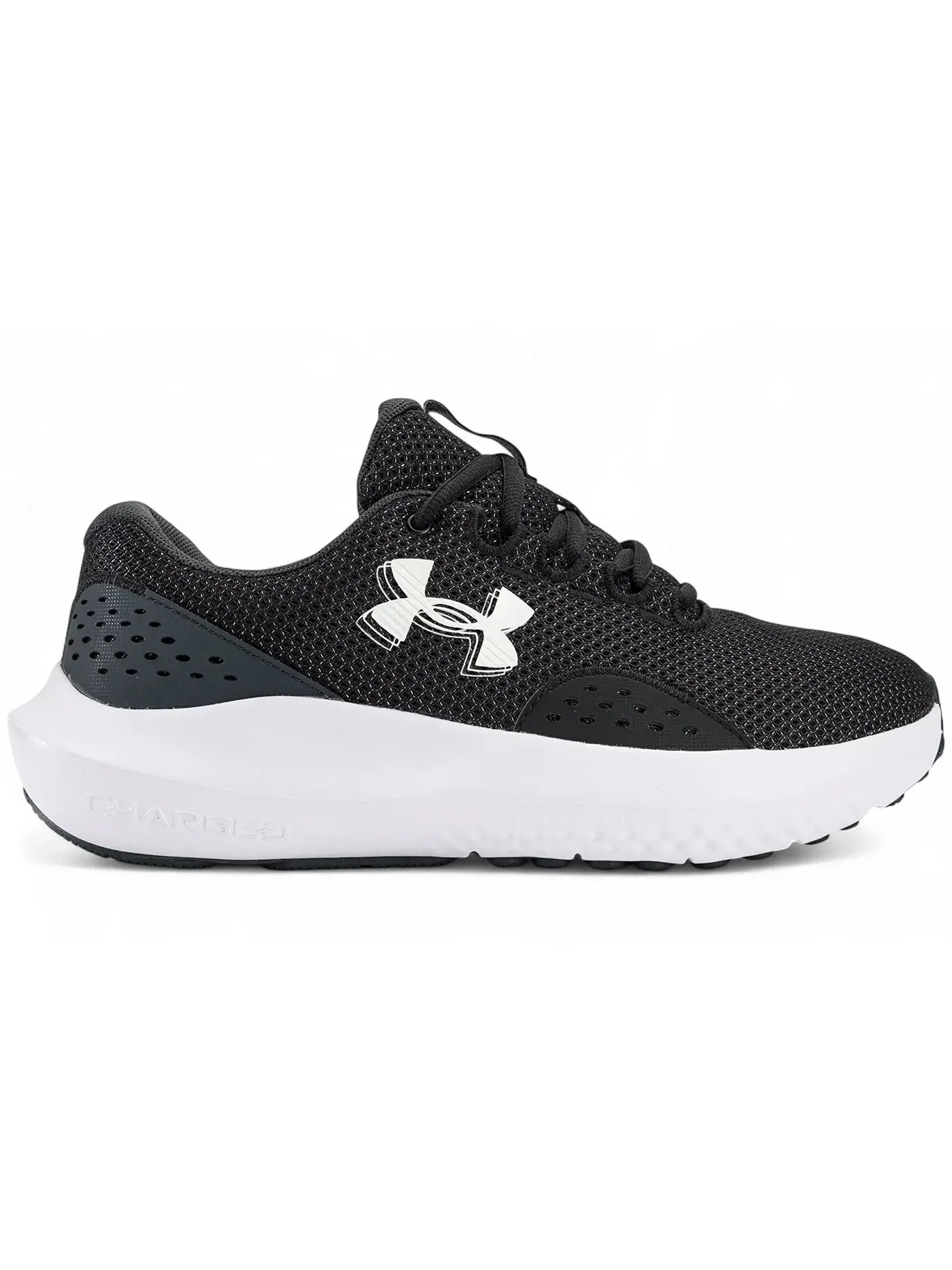 Мужские кроссовки для бега Charged Surge 4 Under Armour — изображение 1 из 1, черный//белый
