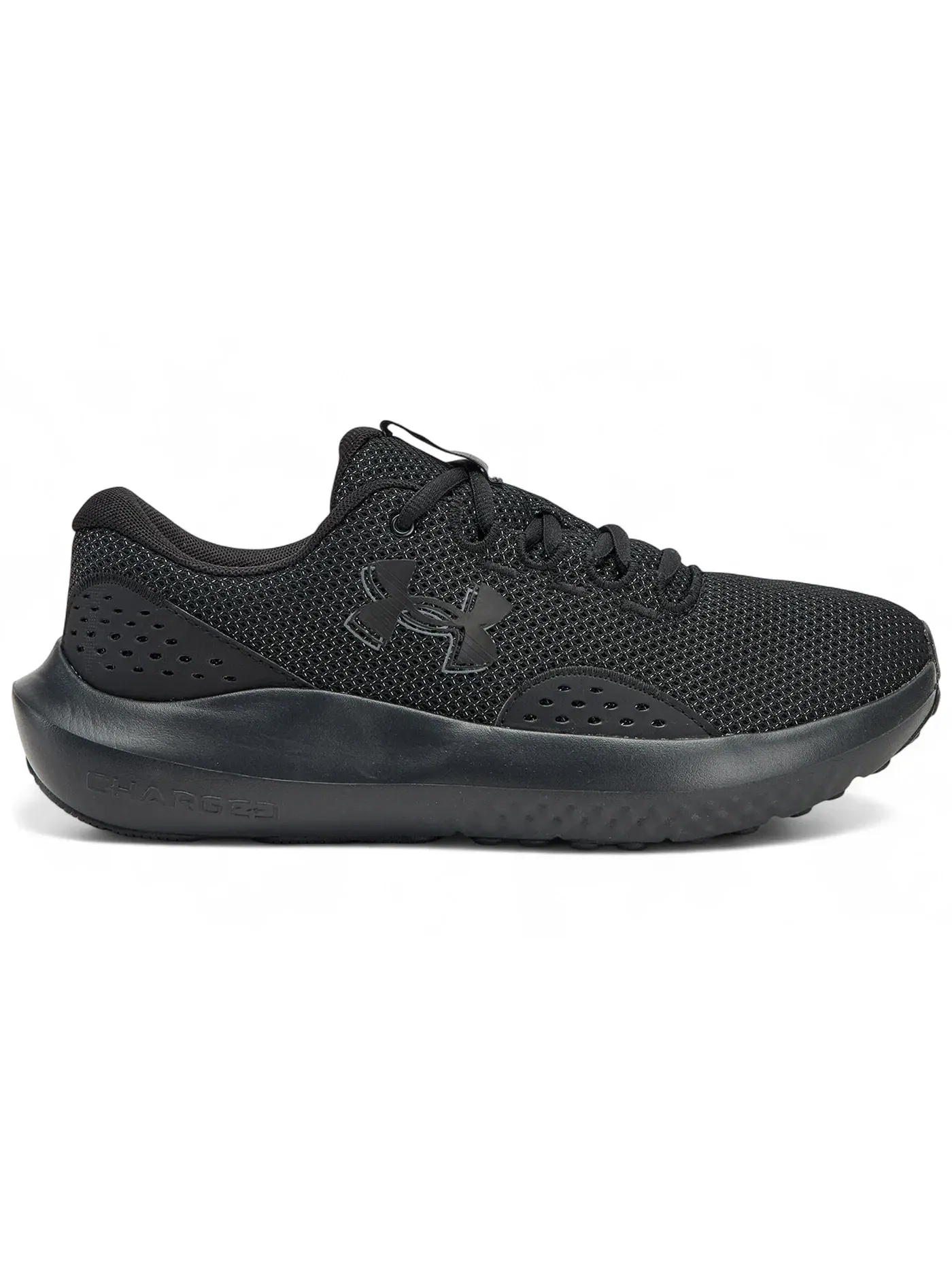 Мужские кроссовки для бега с амортизацией Under Armour Charged Surge 4 — изображение 1 из 1, черный/черный/черный