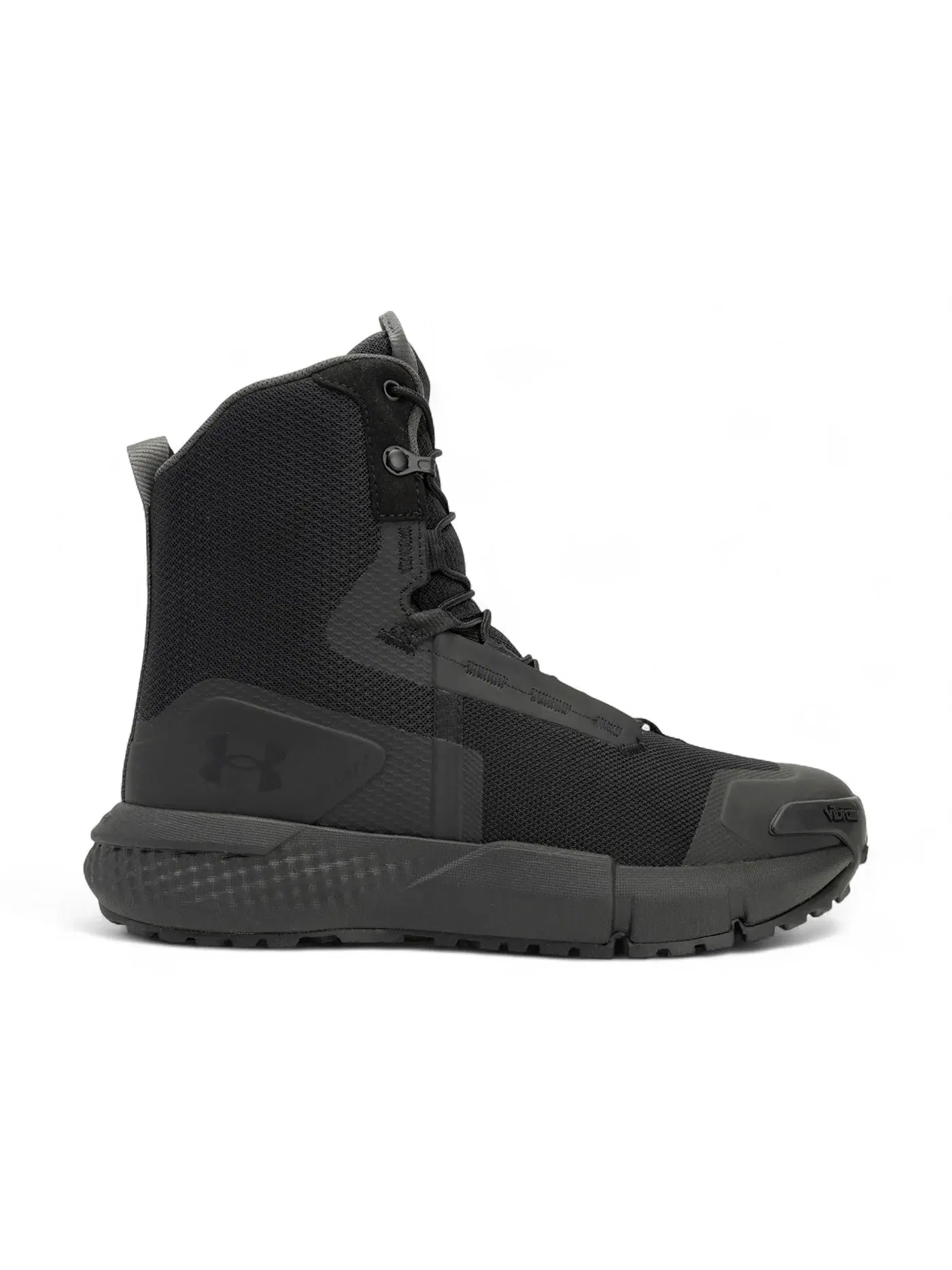 Мужские кроссовки для бега с застежкой-молнией Under Armour Charged Valsetz Zip — изображение 1 из 1, черный/черный/серый