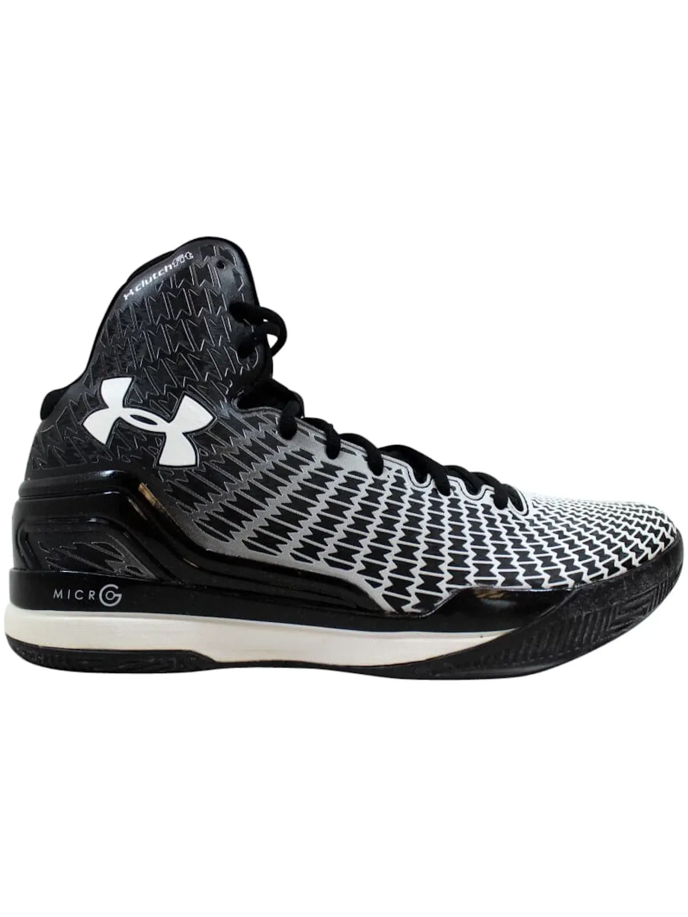 Мужские кроссовки для игры Clutchfit Drive Under Armour — изображение 1 из 1, черный/белый