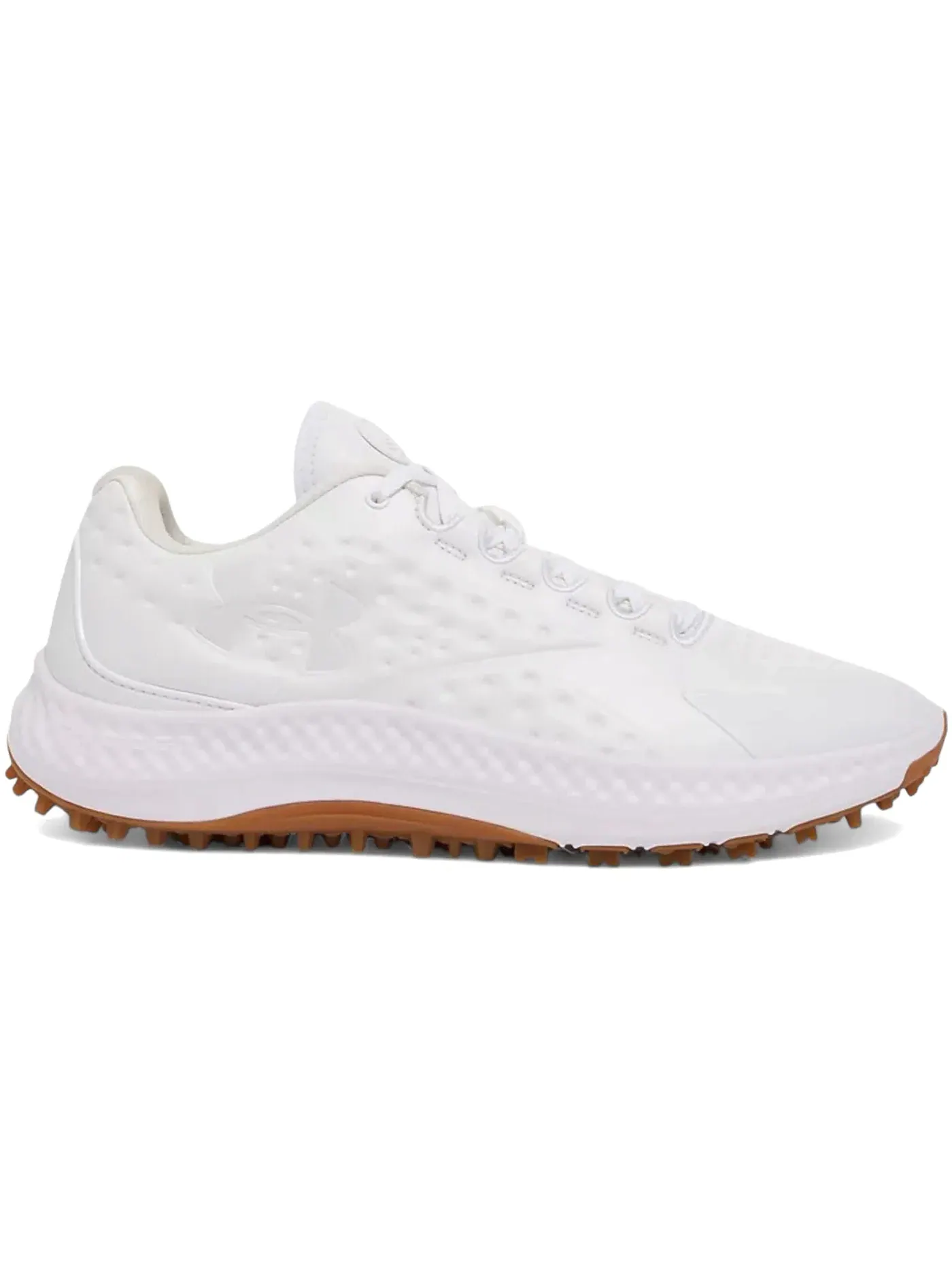 Мужские гольф-кроссовки с шипами Curry 1 Golf Under Armour — изображение 1 из 1, белый