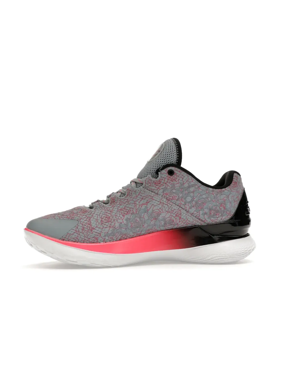 Мужские кроссовки для баскетбола Under Armour Curry 1 Low Flotro — изображение 3 из 4, синий/розовый/розовый