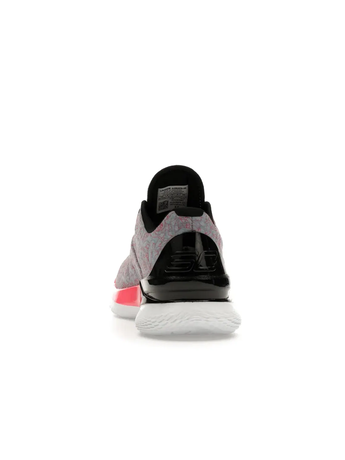 Мужские кроссовки для баскетбола Under Armour Curry 1 Low Flotro — изображение 4 из 4, синий/розовый/розовый