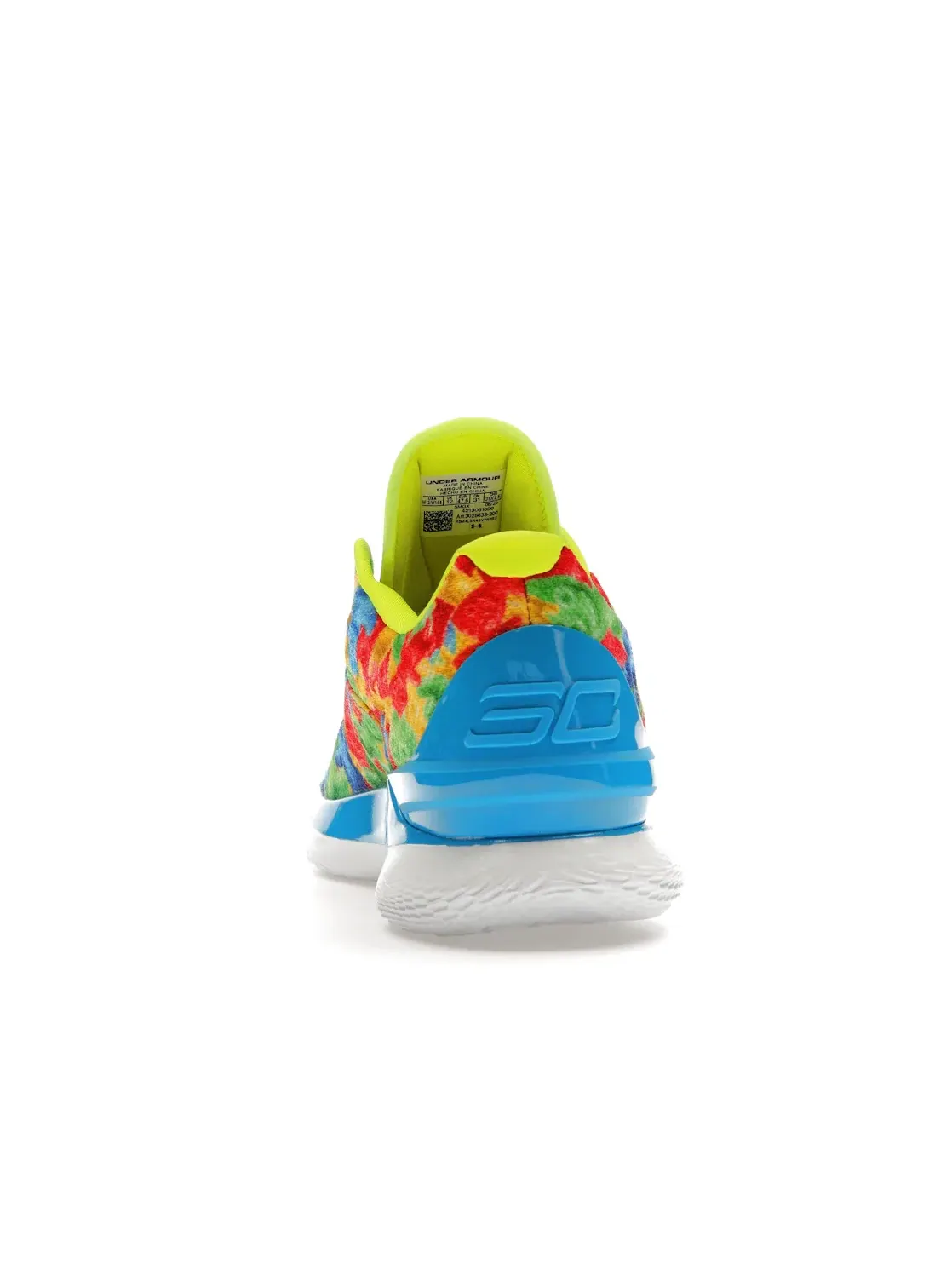 Мужские баскетбольные кроссовки с принтом Under Armour Curry 1 Low Flotro — изображение 4 из 4, белый