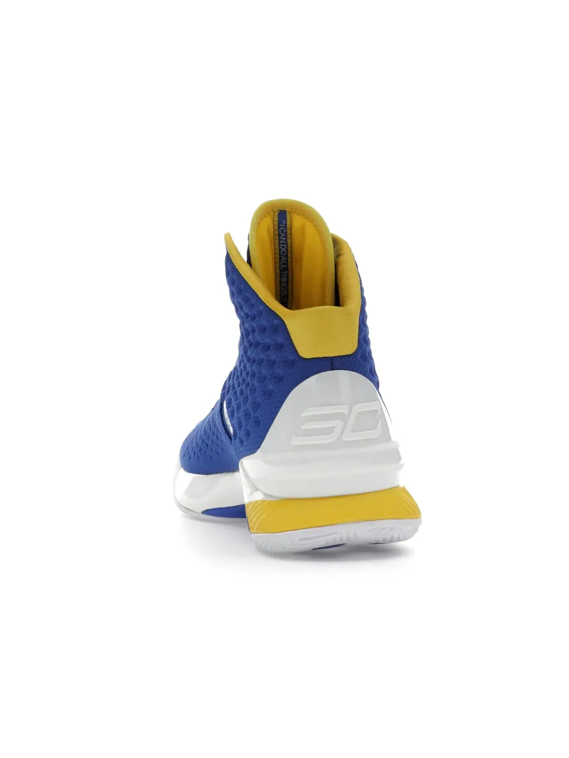 Мужские кроссовки для баскетбола Under Armour Curry 1 Retro, Royal/Taxi — изображение 4 из 4