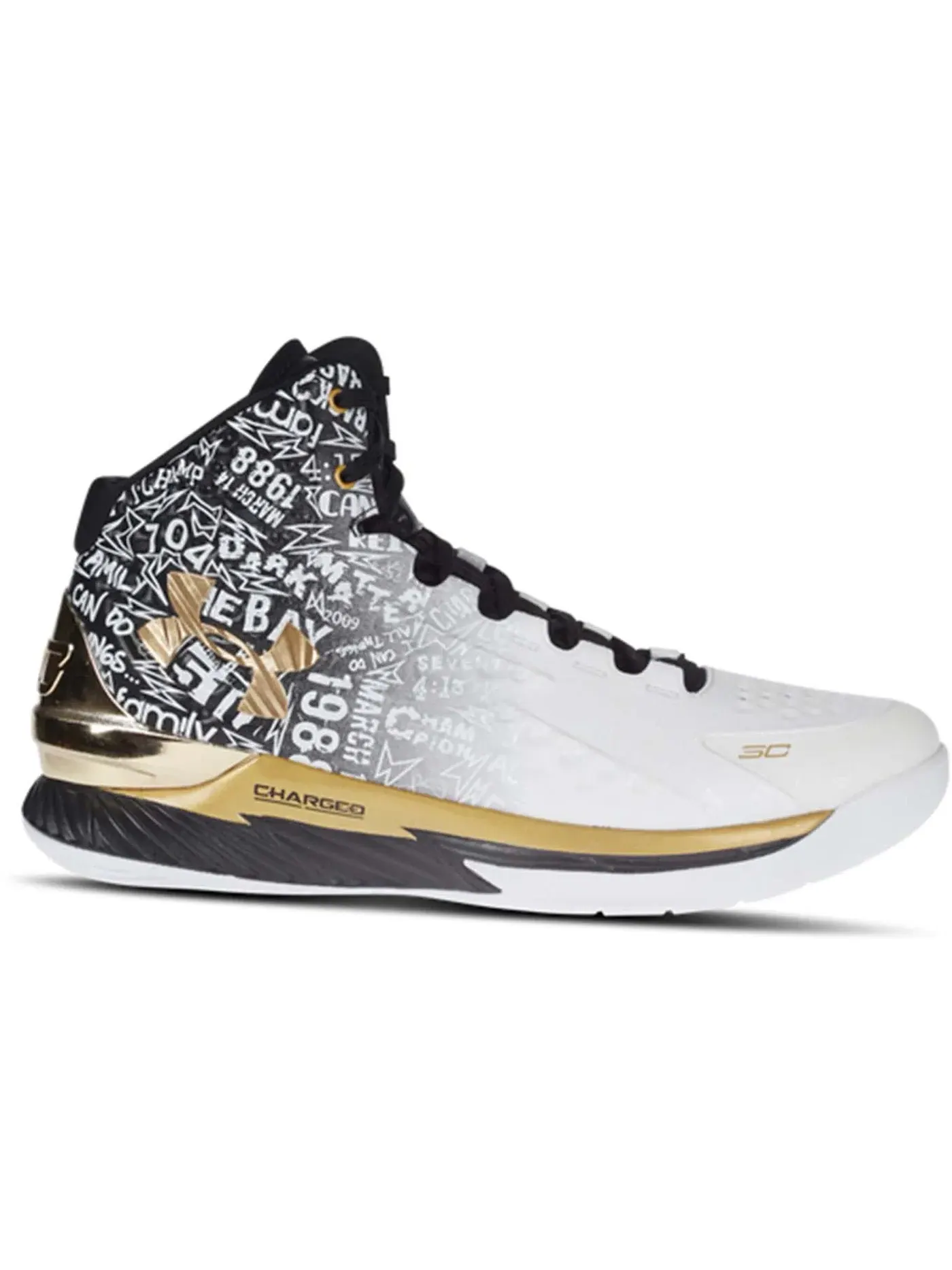 Мужские кроссовки для баскетбола Under Armour Curry 1 Retro — изображение 1 из 1