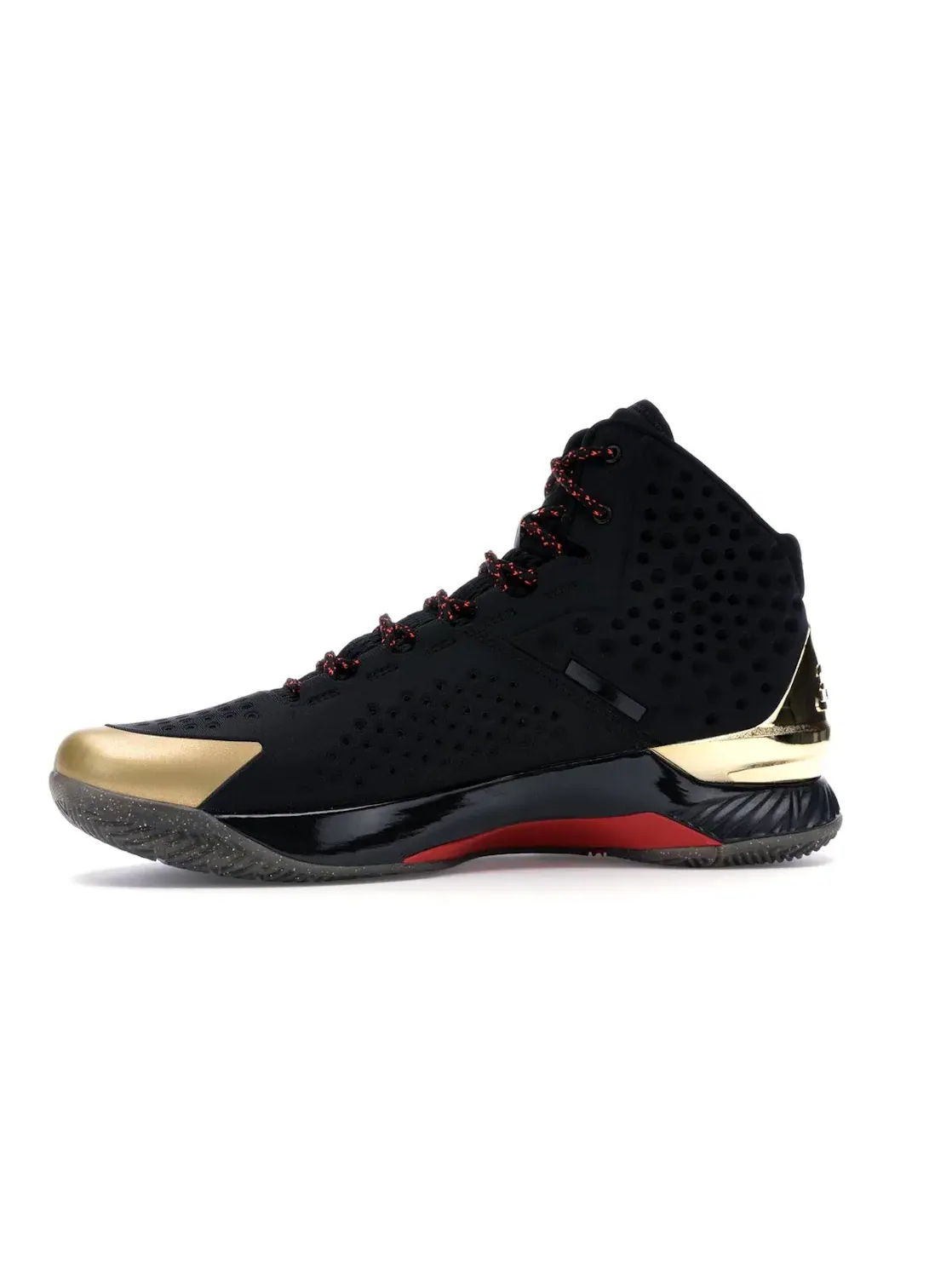 Мужские кроссовки для бега с верхом из синтетической кожи Curry 1 Under Armour — изображение 3 из 4