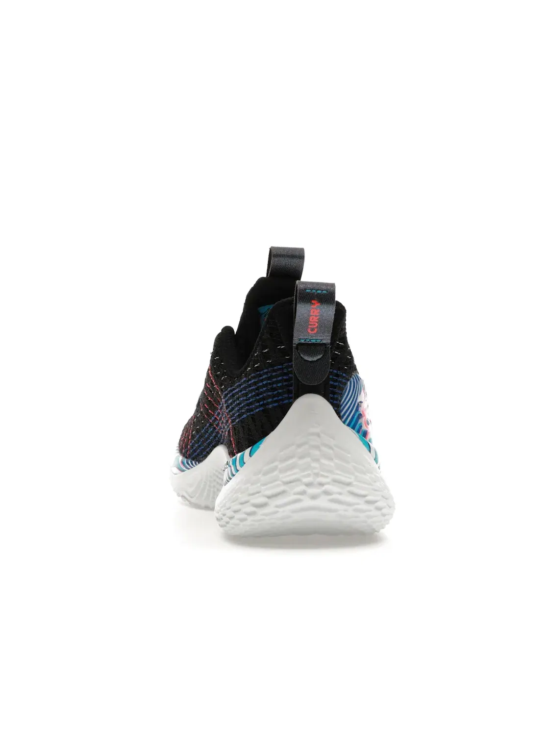 Мужские кроссовки с дизайном Under Armour Curry 10 Magic от Under Armour — изображение 4 из 4, черный синий красный