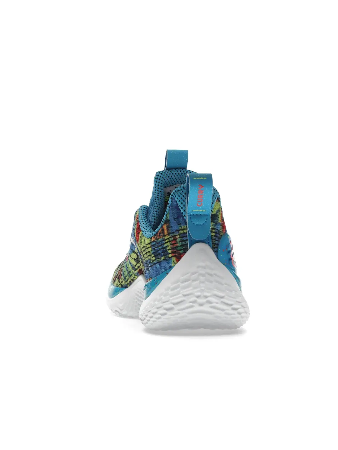 Мужские кроссовки для баскетбола с амортизацией HOVR Under Armour Curry 10 — изображение 4 из 4, синий/белый
