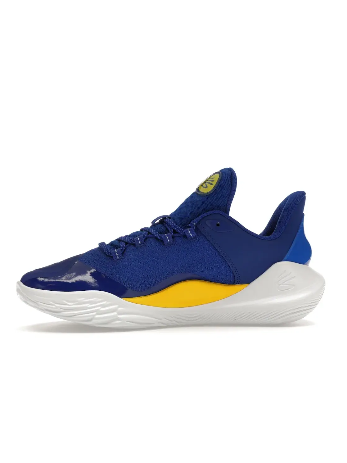 Мужские кроссовки для баскетбола Curry 11 Under Armour — изображение 3 из 4, белый//синий