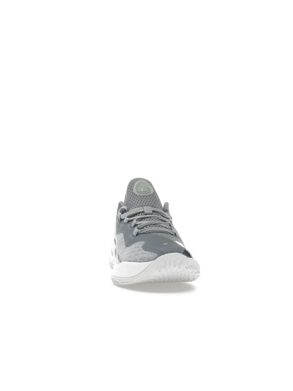 Детские кроссовки для мальчиков высокие Under Armour Curry 11 — изображение 2 из 4, белый/белый