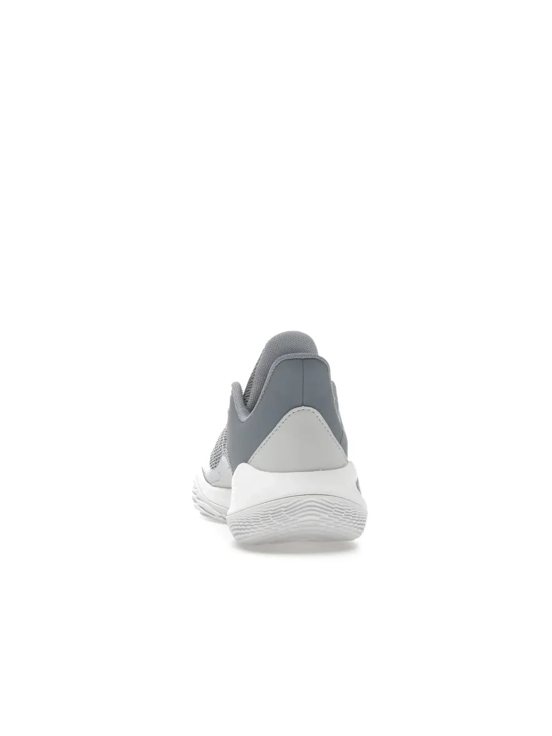 Детские кроссовки для мальчиков высокие Under Armour Curry 11 — изображение 4 из 4, белый/белый