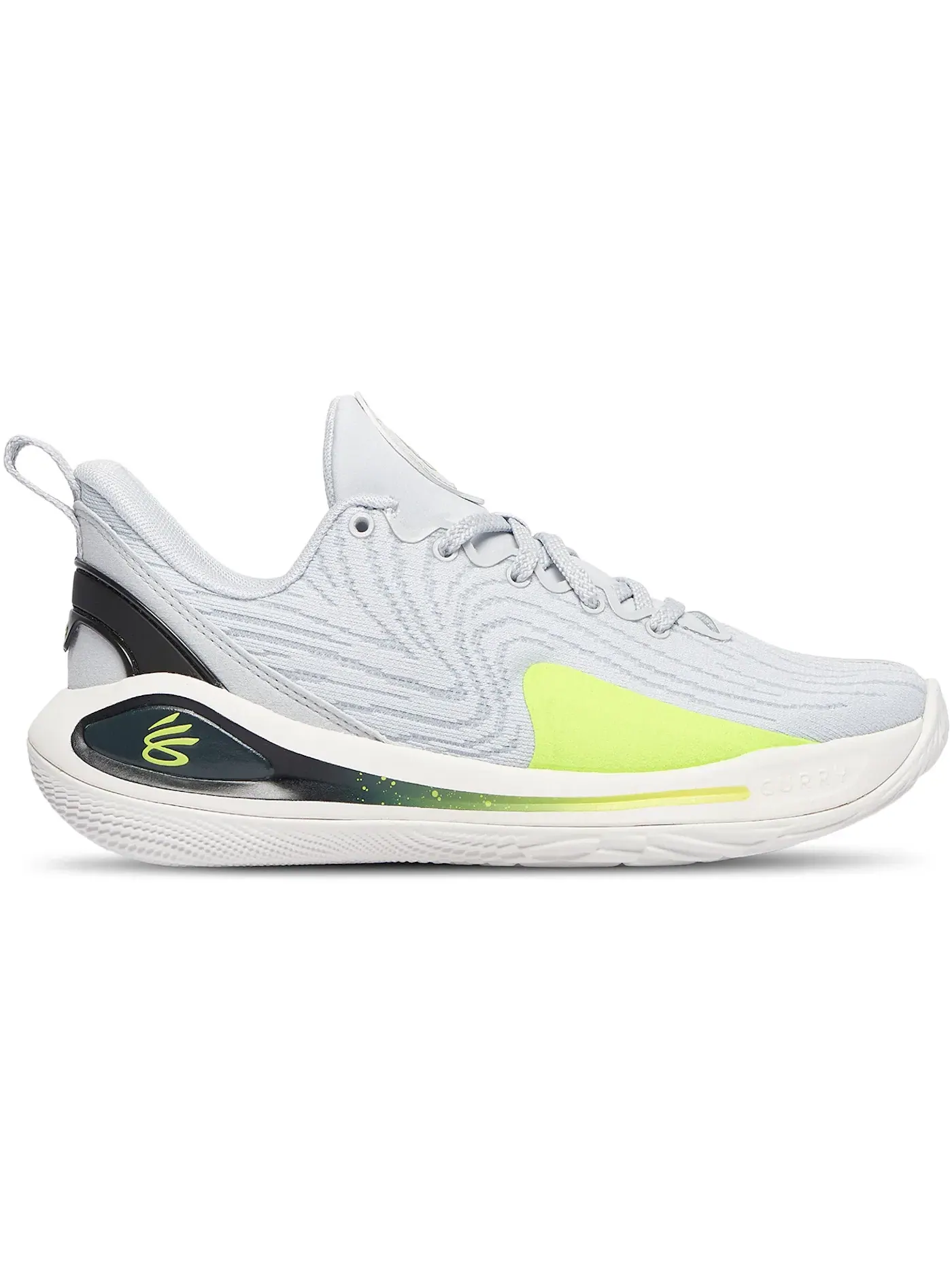 Детские кроссовки для баскетбола с амортизацией Under Armour Curry 12 — изображение 1 из 1, серый