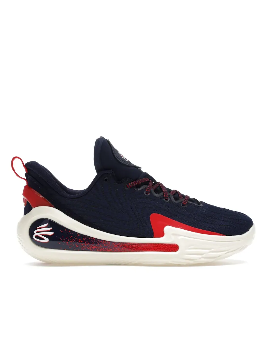 Мужские кроссовки с технологией Curry 12 Under Armour — изображение 1 из 4, синий/красный/белый