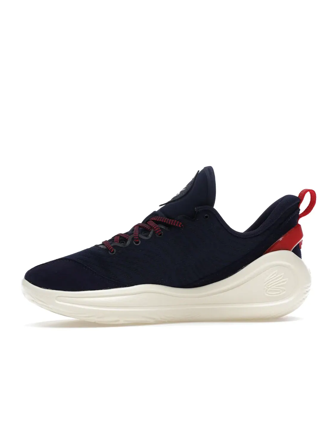 Мужские кроссовки с технологией Curry 12 Under Armour — изображение 3 из 4, синий/красный/белый
