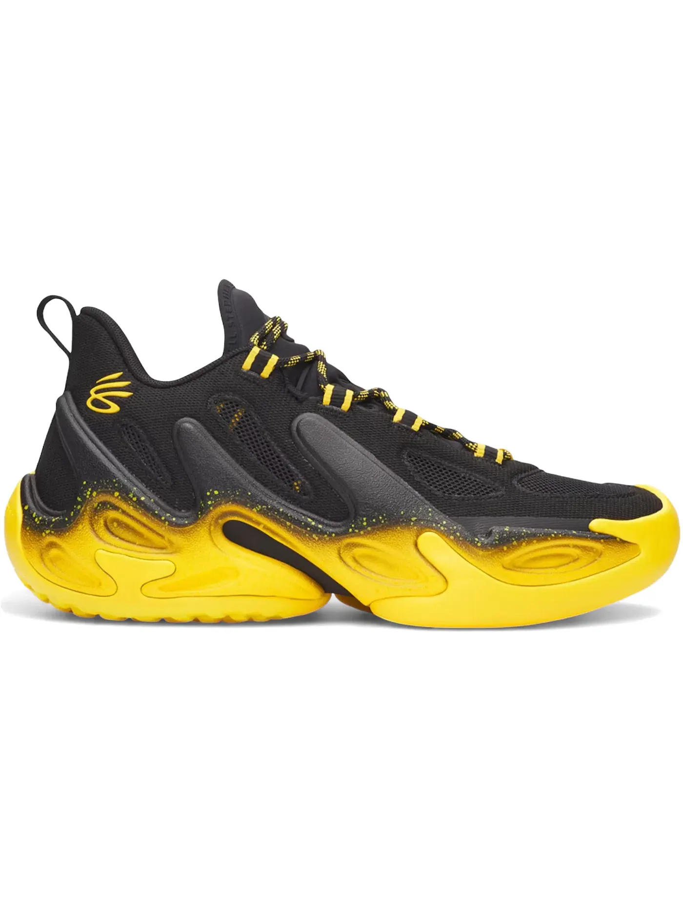 Мужские кроссовки для бега Under Armour Curry 13 — изображение 1 из 1, черный/желтый