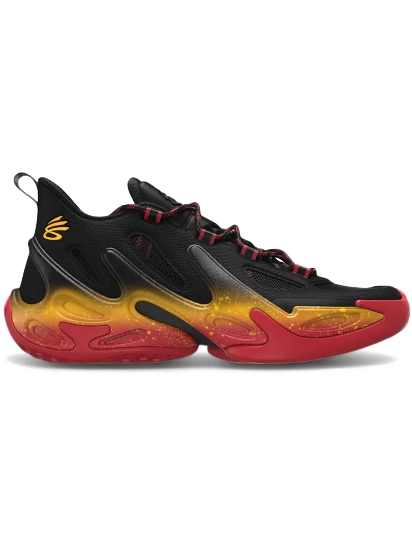 Мужские кроссовки для бега Curry 13 Under Armour — изображение 1 из 1, черный/красный