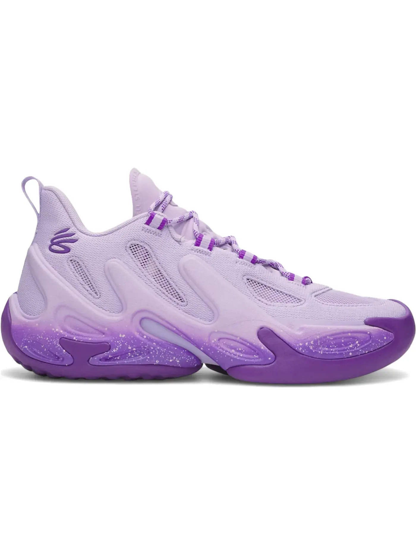 Мужские баскетбольные кроссовки с высокой посадкой Under Armour Curry 13 Lenny — изображение 1 из 1, фиолетовый/фиолетовый