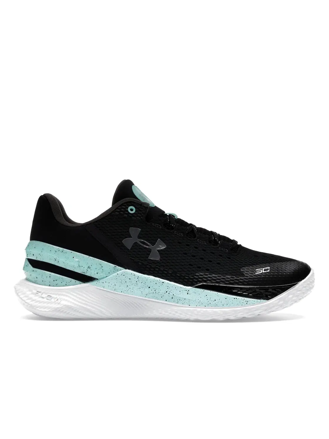 Мужские кроссовки для баскетбола Under Armour Curry 2 Low FloTro Future Curry — изображение 1 из 4, черный//серый