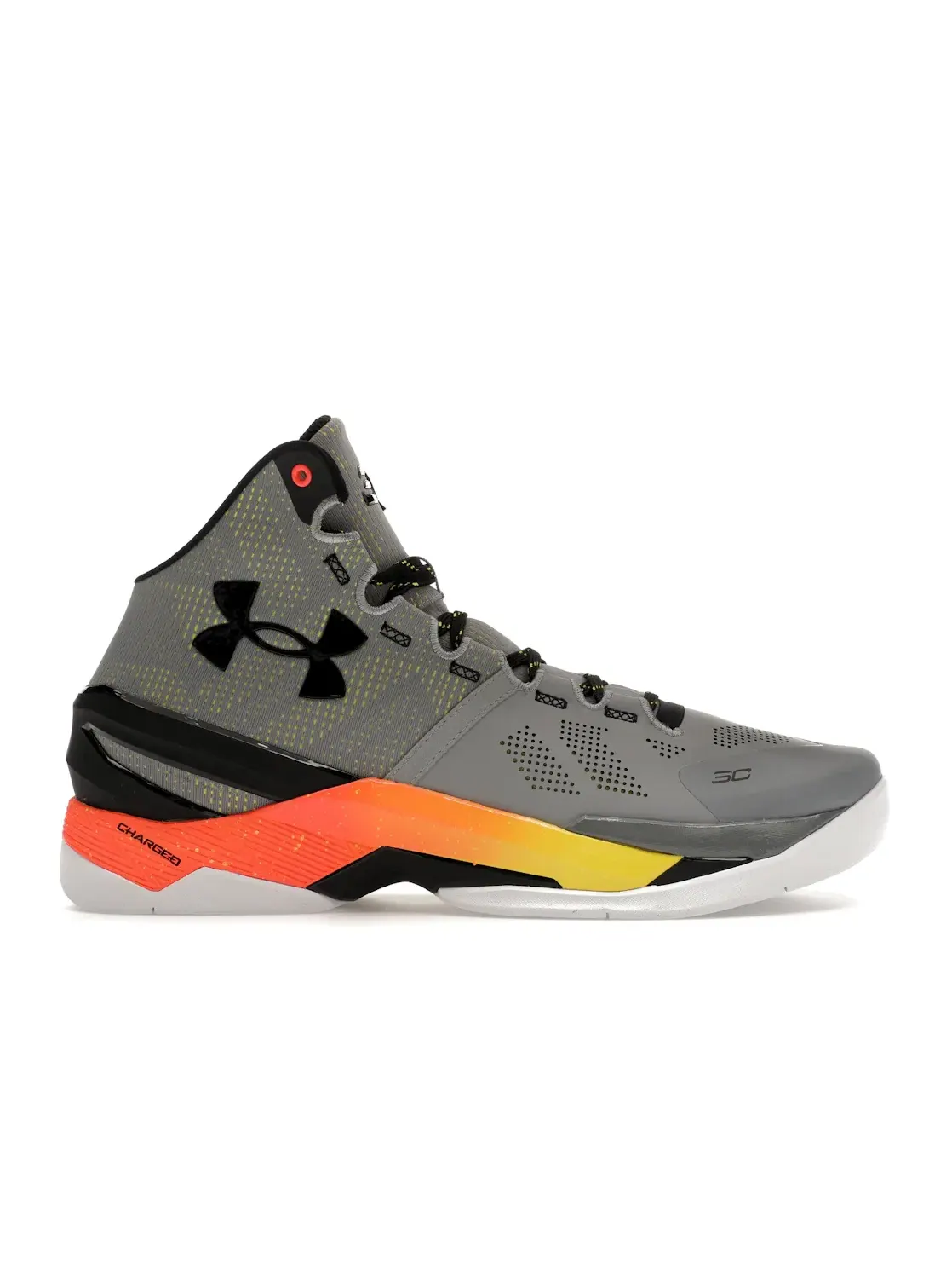 Мужские кроссовки для баскетбола Under Armour Curry 2 Retro — изображение 1 из 4, черный