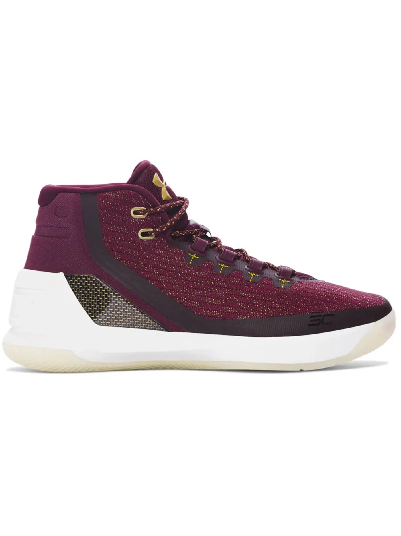 Мужские кроссовки для баскетбола UA Curry 3 Under Armour — изображение 1 из 1, белый