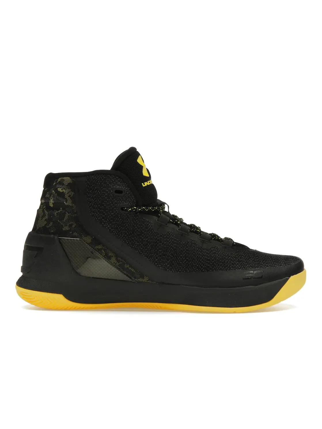 Мужские кроссовки для баскетбола UA Curry 3 Under Armour — изображение 1 из 4, черный