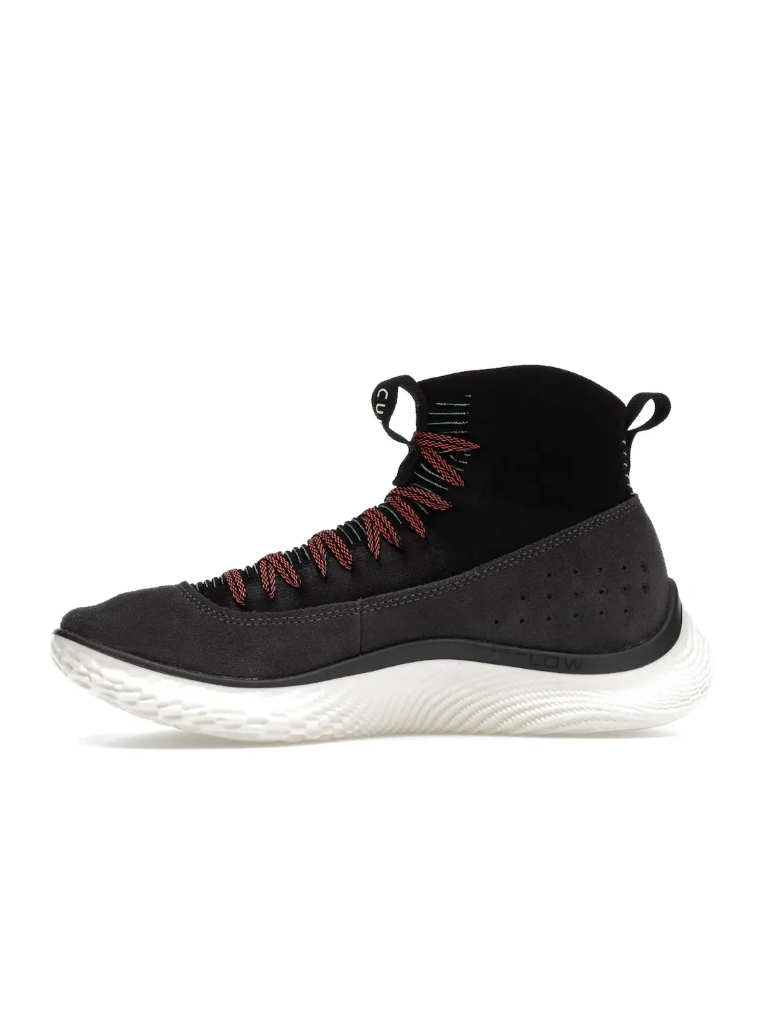Мужские кроссовки для бега с улучшенной амортизацией Under Armour Curry 4 FloTro — изображение 3 из 4, серый/черный/красный