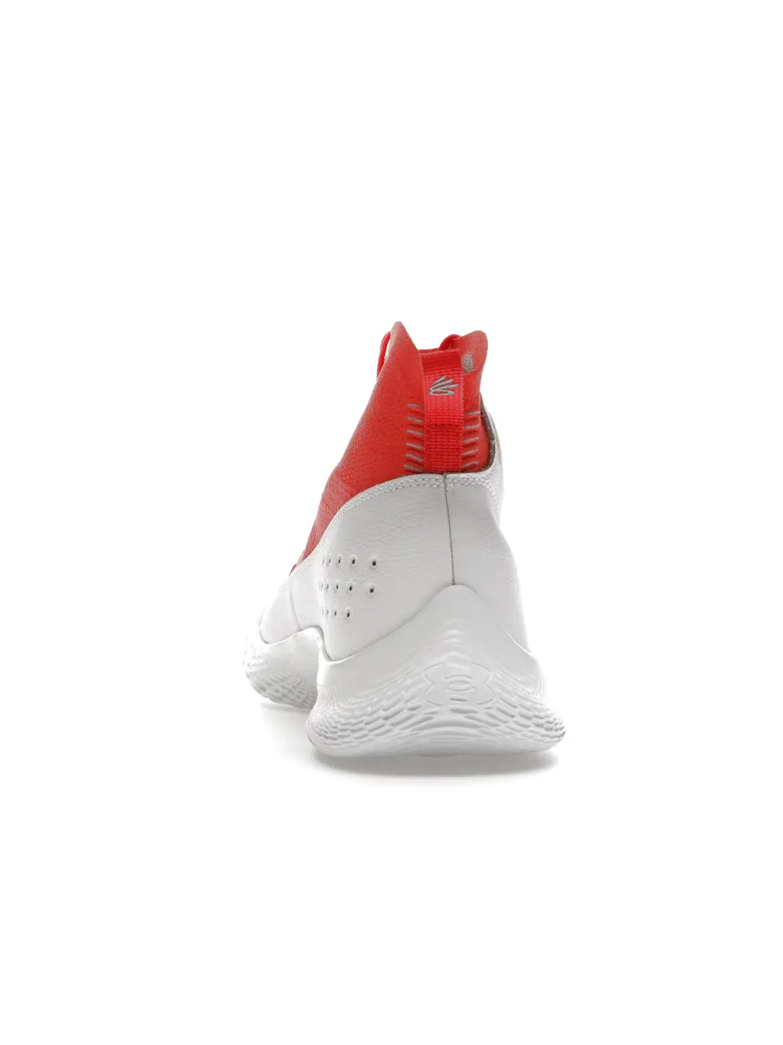 Мужские кроссовки с высокой посадкой Curry 4 FloTro Under Armour — изображение 4 из 4, белый красный