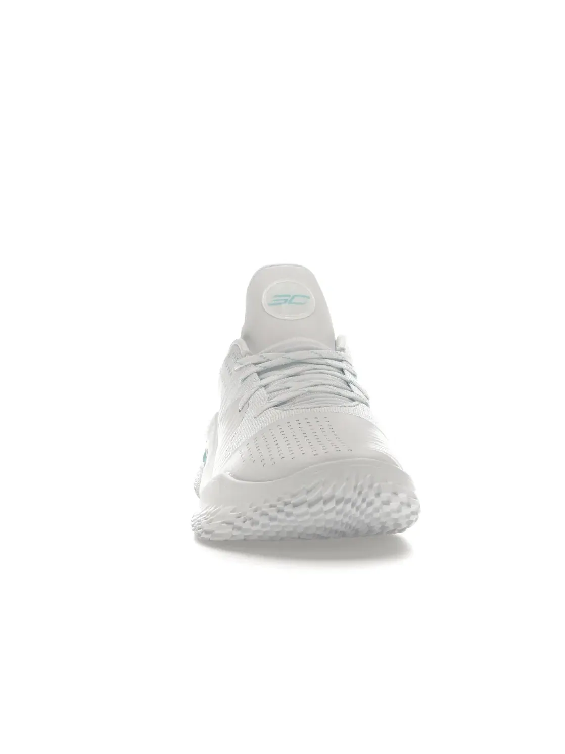 Мужские кроссовки для баскетбола Under Armour Curry 4 Low FloTro — изображение 2 из 4, белый/синий/красный