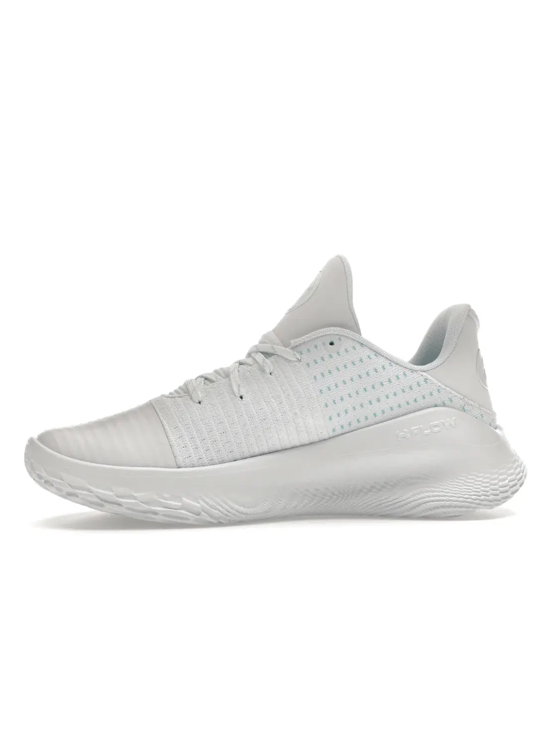 Мужские кроссовки для баскетбола Under Armour Curry 4 Low FloTro — изображение 3 из 4, белый/синий/красный