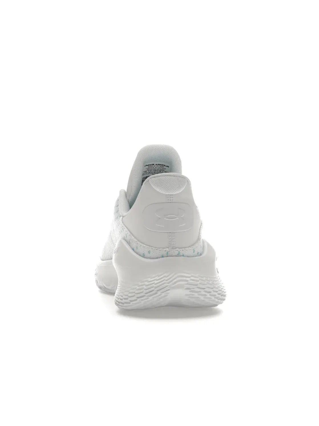 Мужские кроссовки для баскетбола Under Armour Curry 4 Low FloTro — изображение 4 из 4, белый/синий/красный
