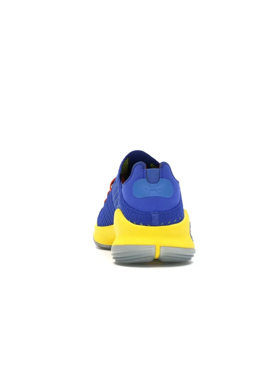 Мужские кроссовки для баскетбола Under Armour Curry 4 Low, Royal/Taxi — изображение 4 из 4