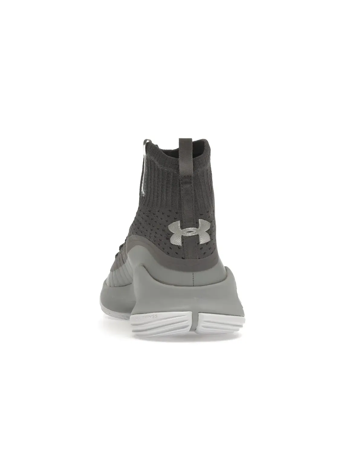 Мужские кроссовки с верхом из трикотажа и синтетики Under Armour Curry 4 — изображение 4 из 4, серый/графитовый-белый