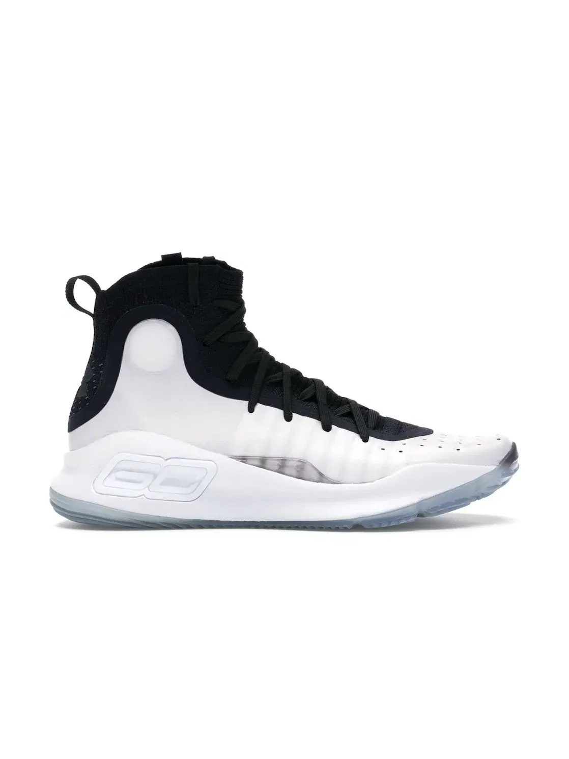 Мужские баскетбольные кроссовки с амортизацией Under Armour Curry 4 — изображение 1 из 4, белый/черный