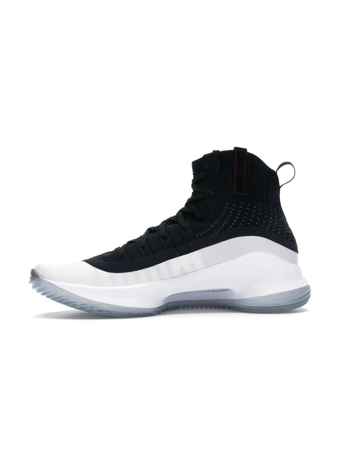 Мужские баскетбольные кроссовки с амортизацией Under Armour Curry 4 — изображение 3 из 4, белый/черный