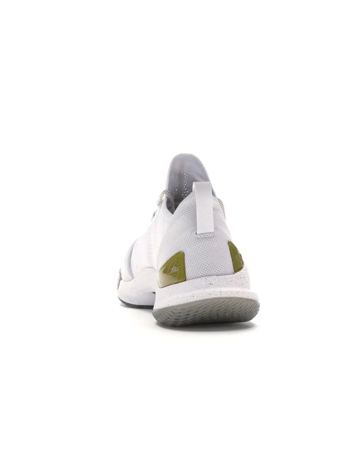 Мужские кроссовки для баскетбола Under Armour Curry 5 — изображение 4 из 4, белый/золотистый