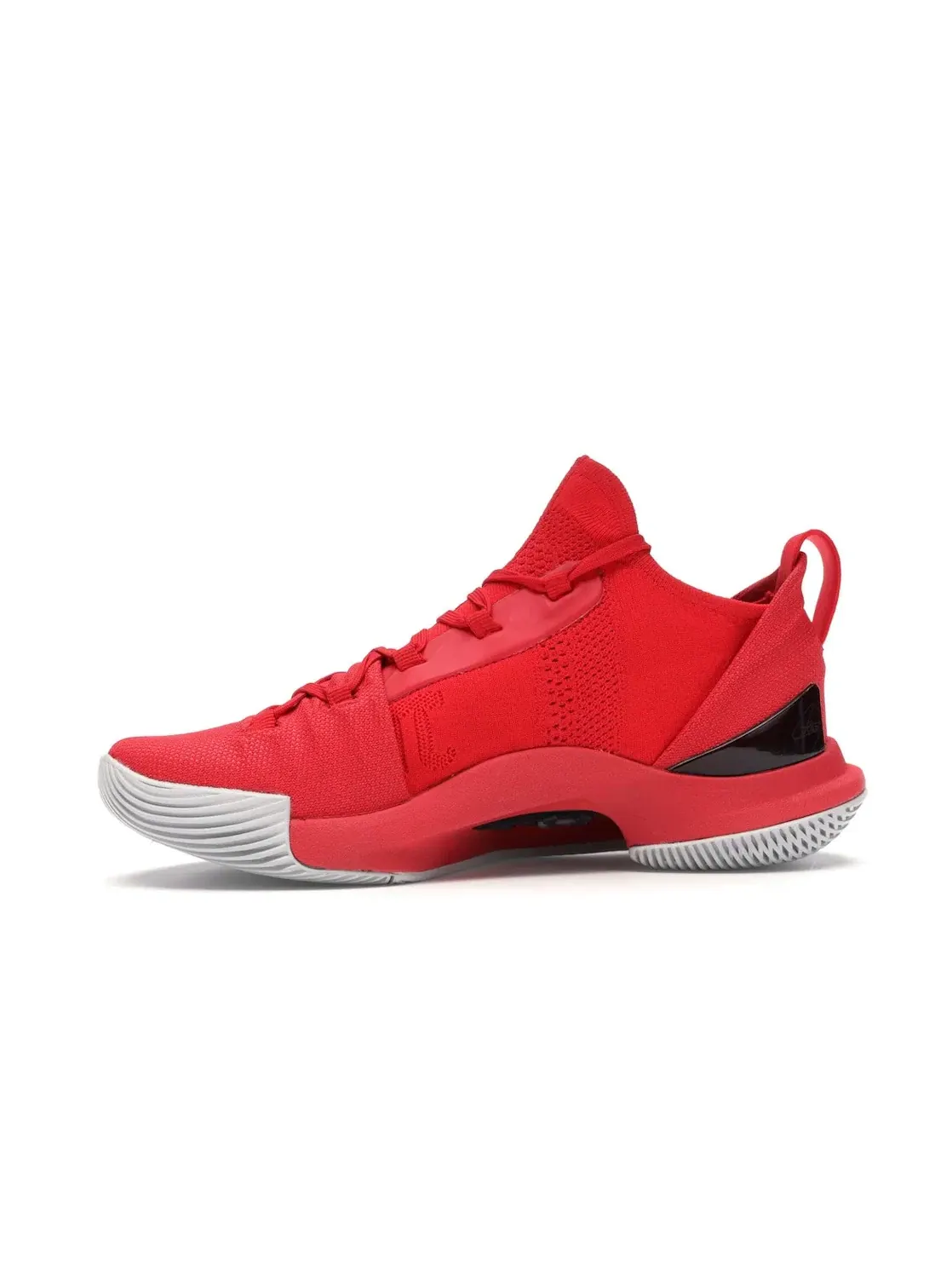 Мужские кроссовки для бега Under Armour Curry 5 Wired Different — изображение 3 из 4, красный