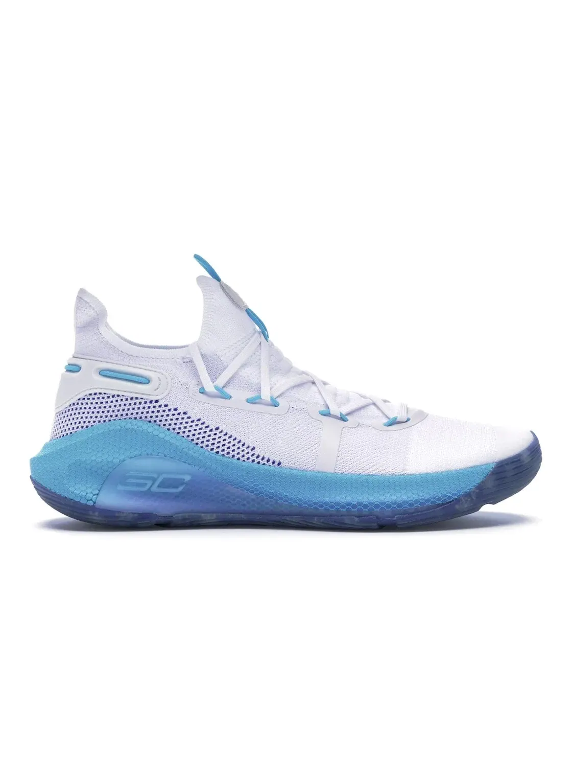 Мужские кроссовки для баскетбола Under Armour Curry 6 — изображение 1 из 4, белый