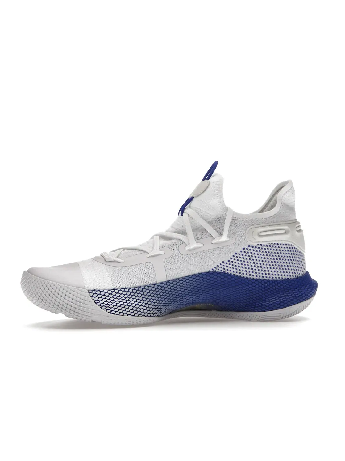 Мужские баскетбольные кроссовки с сетчатым верхом Under Armour Curry 6 — изображение 3 из 4, белый/-белый
