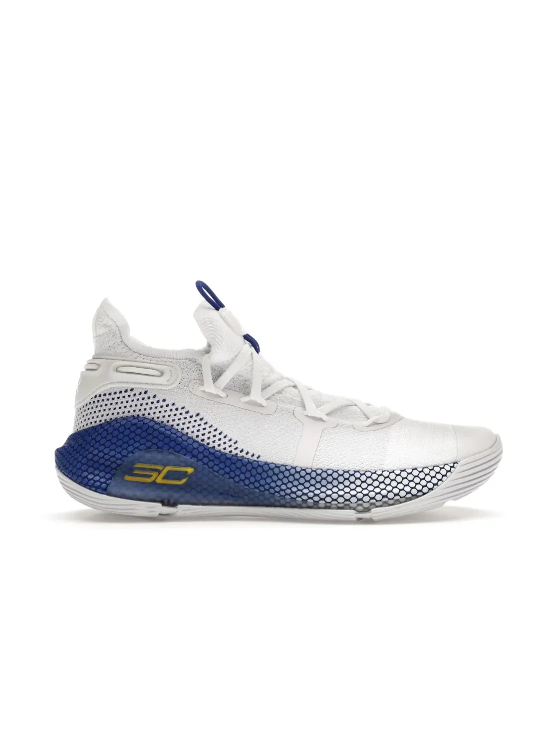 Детские кроссовки для баскетбола Under Armour Curry 6 — изображение 1 из 4, белый/-белый
