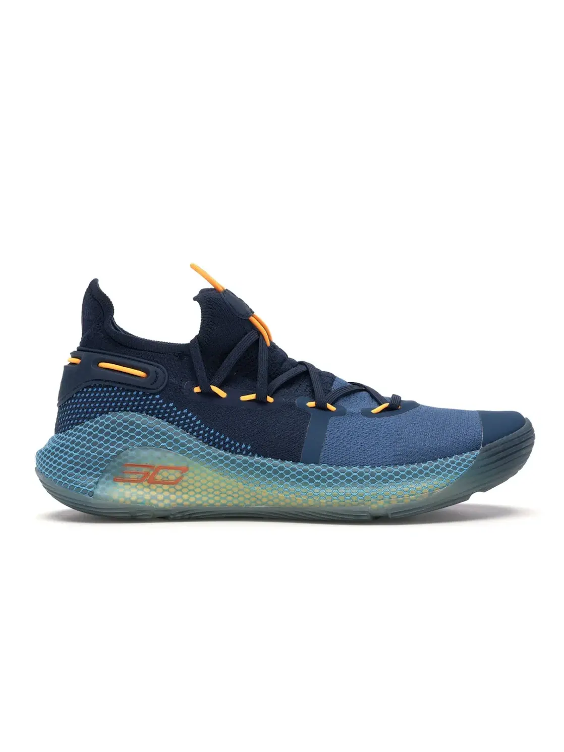 Мужские кроссовки для бега Under Armour Curry 6 — изображение 1 из 4, оранжевый