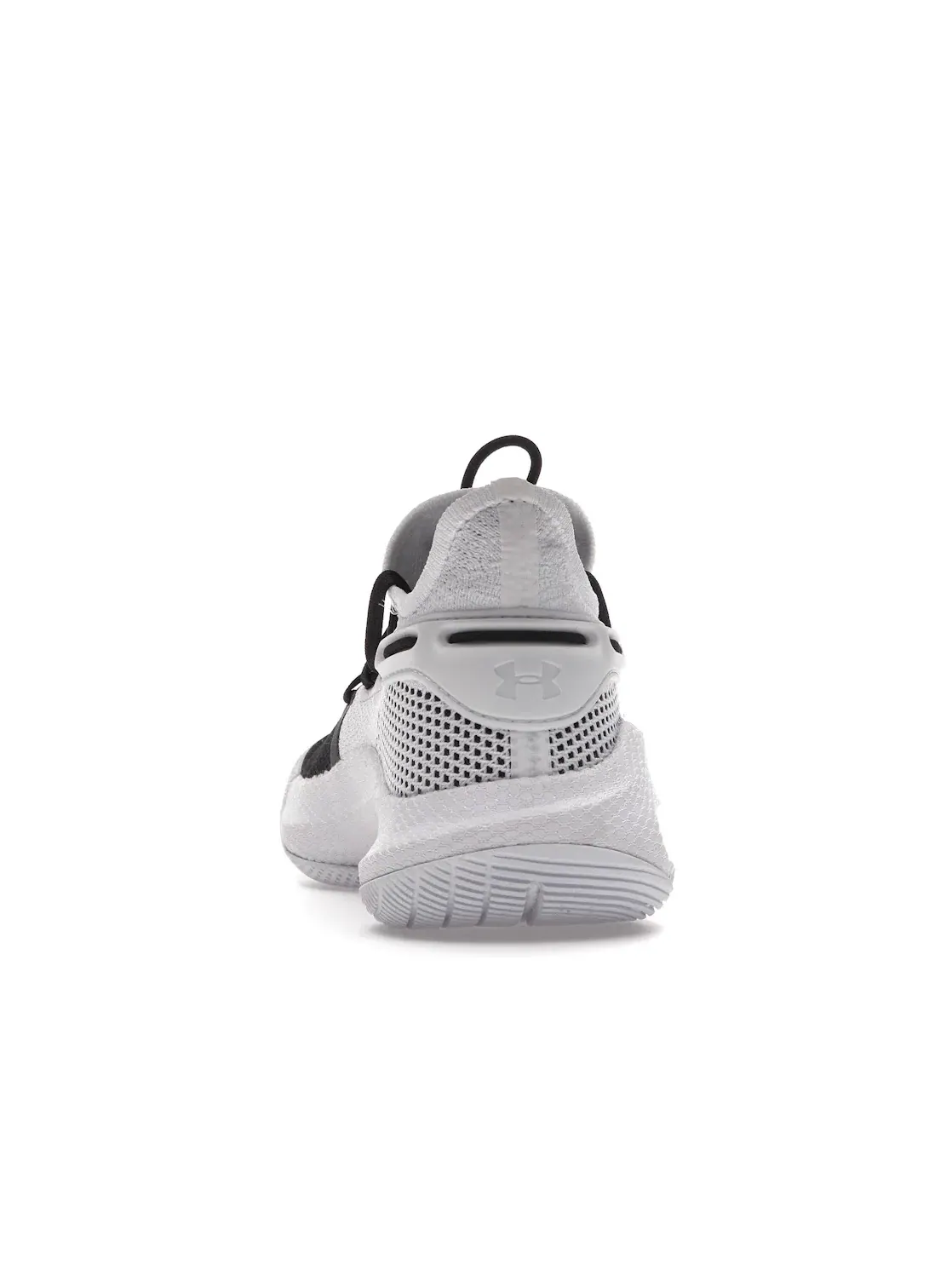 Детские кроссовки для мальчиков с принтом Under Armour Curry 6 Under Armour — изображение 4 из 4, белый/черный