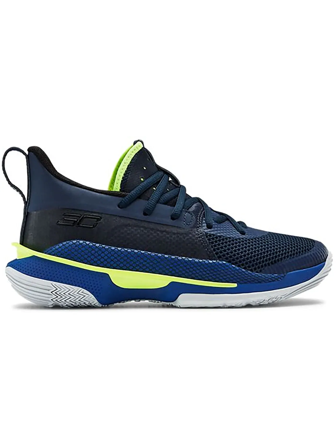 Детские кроссовки для баскетбола Under Armour Curry 7 — изображение 1 из 1, желтый