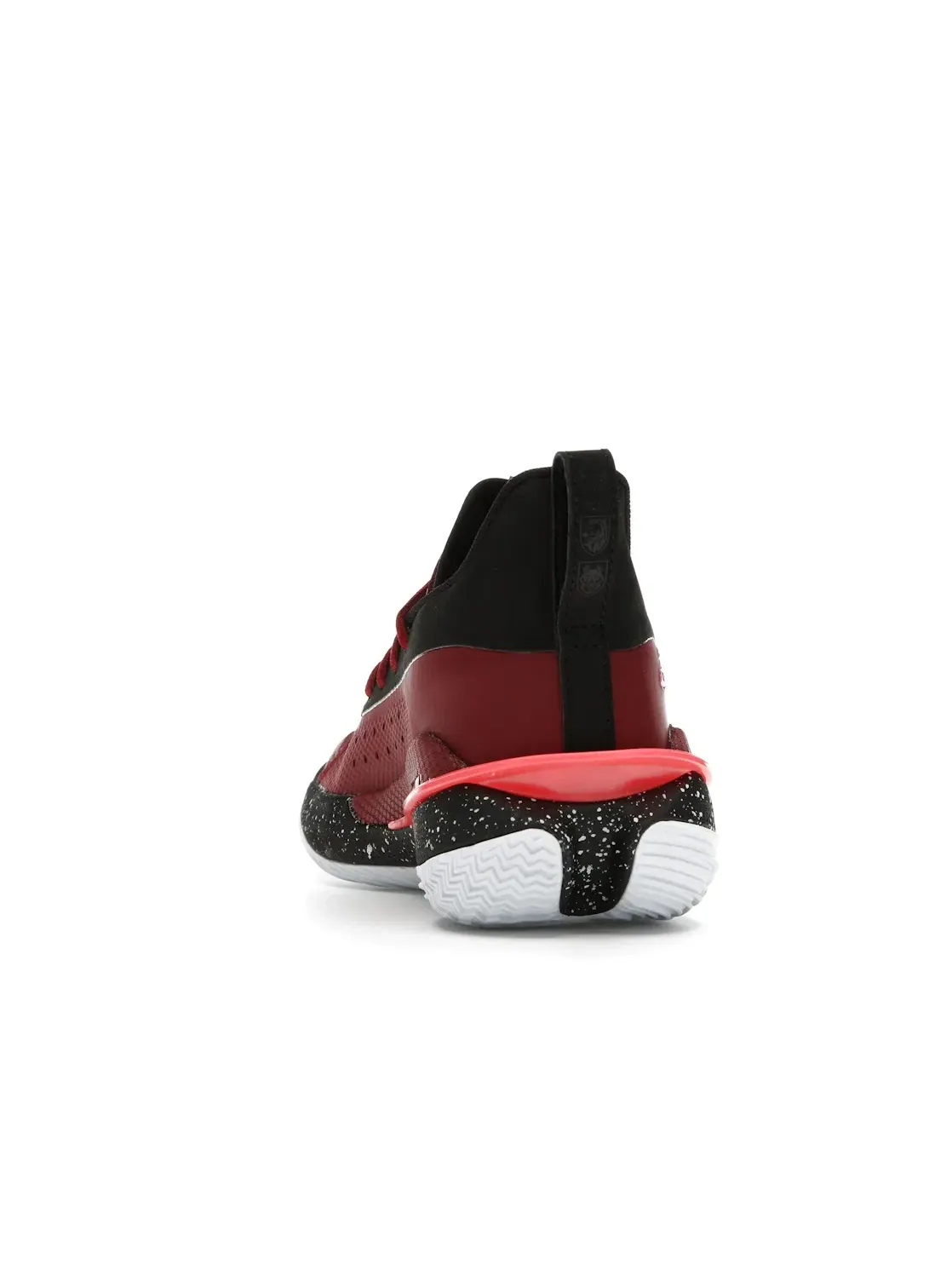 Мужские кроссовки для бега Curry 7 Under Armour — изображение 4 из 4, красный/черный-красный