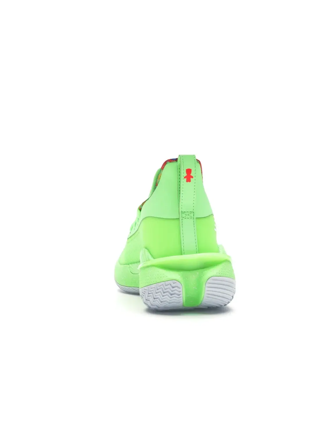 Мужские баскетбольные кроссовки с дизайном Sour Patch Kids Under Armour Curry 7 — изображение 4 из 4, белый