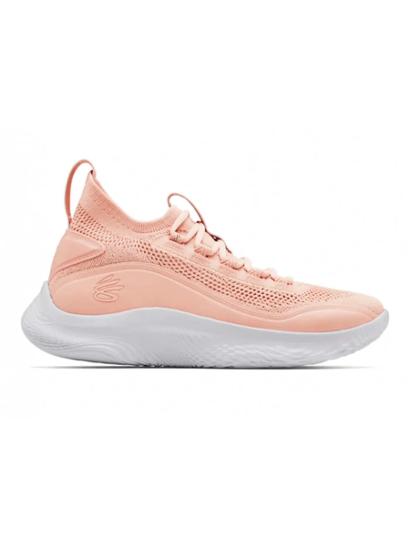 Мужские кроссовки для бега Under Armour Curry Flow 8 — изображение 1 из 1, розовый/белый