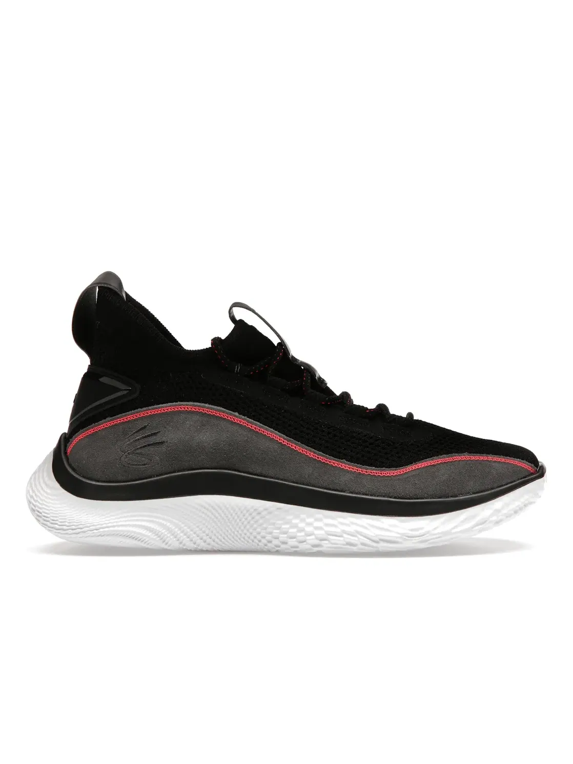 Мужские кроссовки для бега Under Armour Curry Flow 8 — изображение 1 из 4, черный/серый